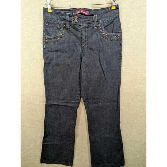 Gloria Vanderbilt Blue Jeans Size 12 Bootcut-0424B197 - Picture 1 of 9
